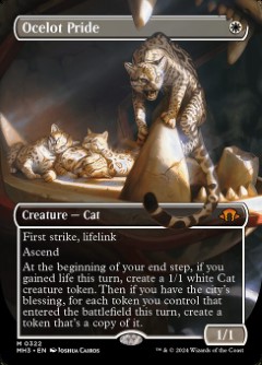 Ocelot Pride Modern Horizons 3 Bordless Frame Break